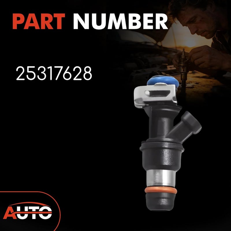 AUTO OCCASION 8Set Fuel Injector Repair Seal Kit Compatible with 99-07 GM Chevy Silverado 1500 GMC Sierra FJ887 4.8/5.3/6.0L 17113553 25317628 12580681 micro filters buckle O-ring Cap - Image 4